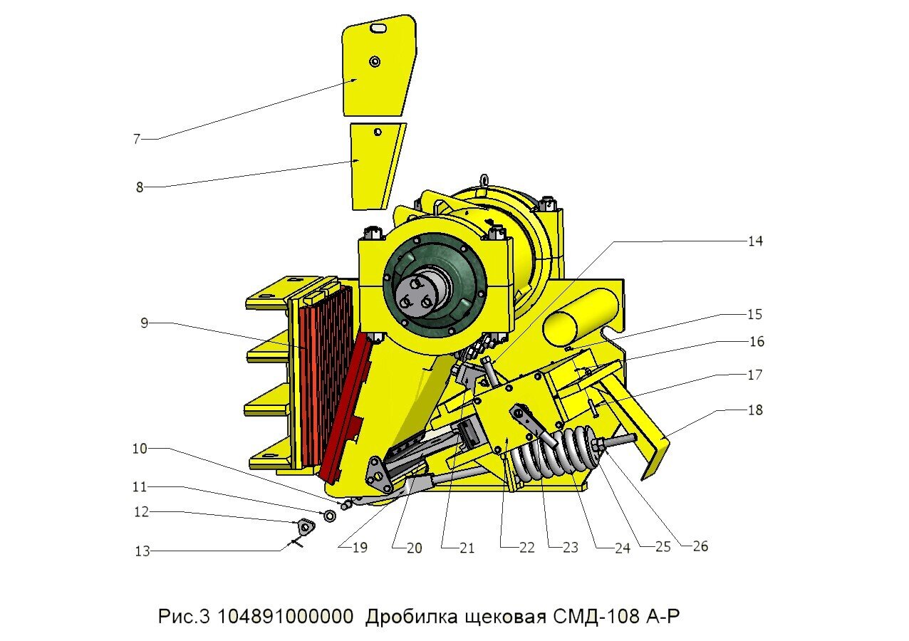 Дробилка щековая