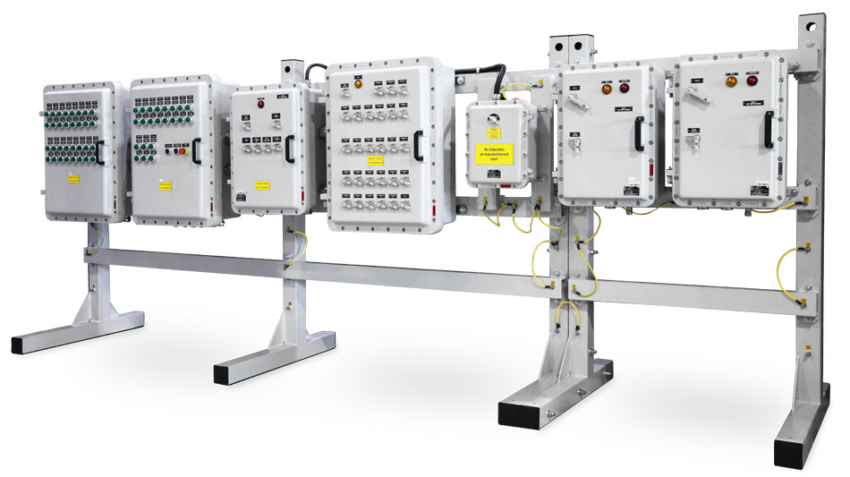 Взрывозащищенные шкафы по схеме заказчика