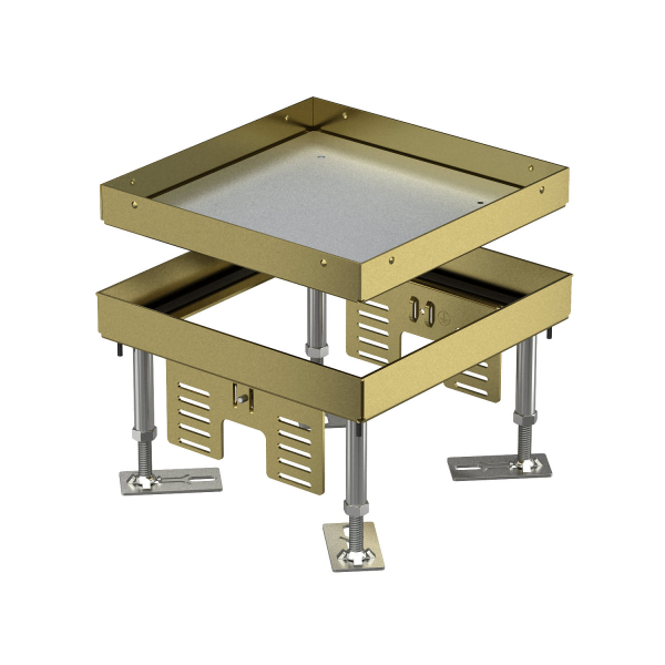 Кассетная рамка RKN2, 200x200 мм (латунь)