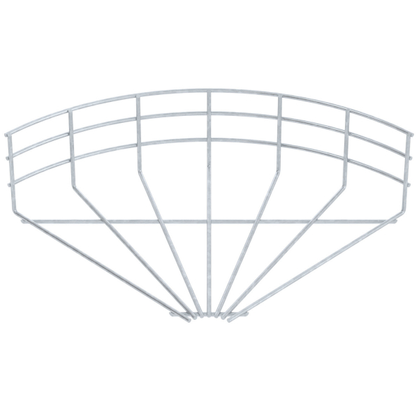 Угловая секция 90° 105x300 мм