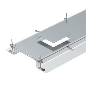 Секция кабельного канала OKA-G для GES9 2400x600x40–140 мм