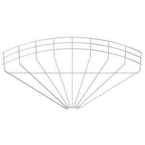 Угловая секция 90° 105x450 мм