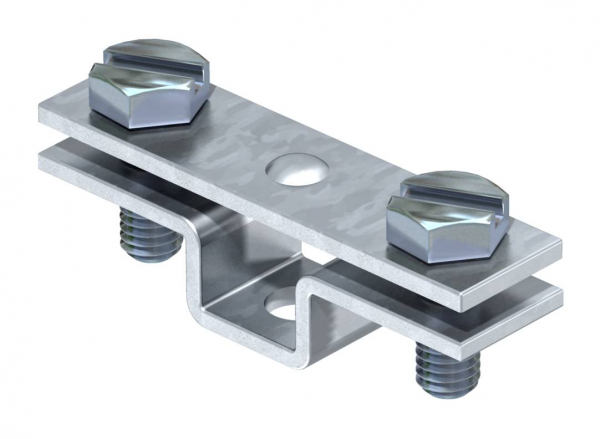 Держатель для плоских проводников до 30 мм, оцинкованный