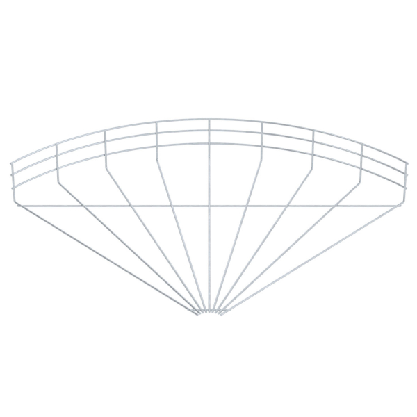 Угловая секция 90° 105x600 мм