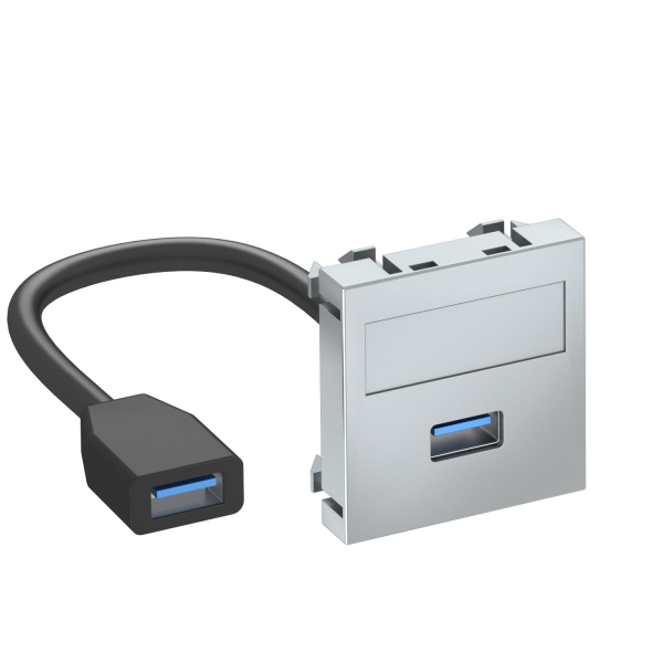 Розетка мультимедийная USB 3.0 A-A