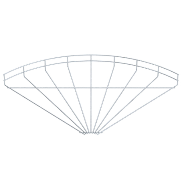 Угловая секция 90° 55x500 мм