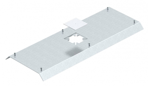 Крышка ответвления напольного кабель-канала AIK под Telitank (сталь)