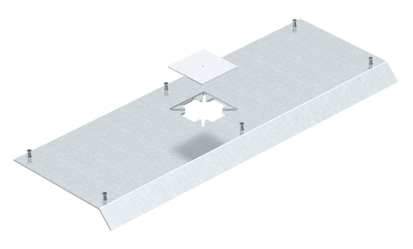 Крышка напольного кабель-канала AIK под Telitank (сталь)