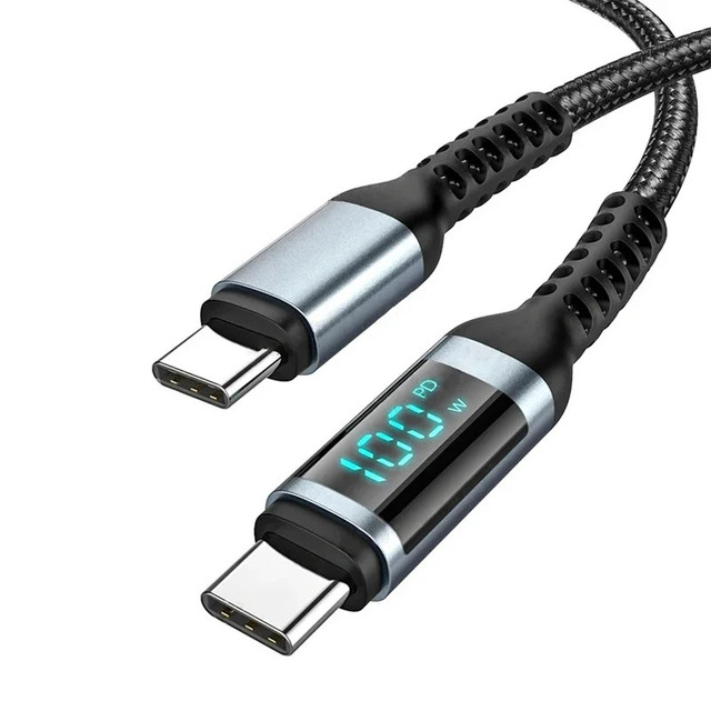 кабель с дисплеем мощности USB-C