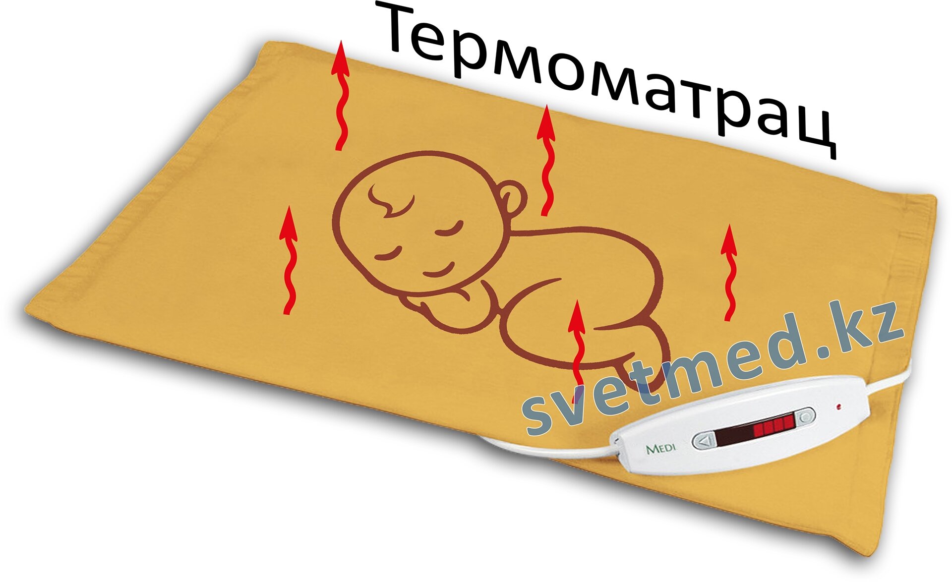 Термоматрац для обогрева младенца