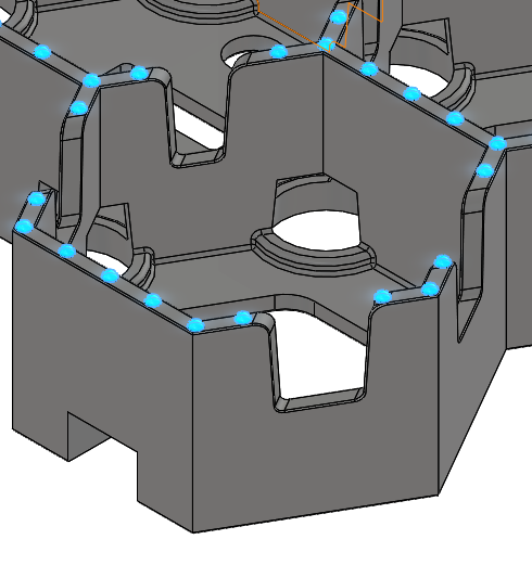 3Д модель пластиковой газонной решетки черной "Hexarm" от Стандартпарк
